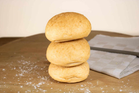Glutenvrije bollen wit per 3 gluten-, lactose-, tarwevrij en vegan