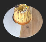 Paastulband met gele chocolade
