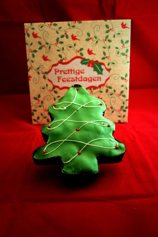 Kerstboom cake (Engelse cake)